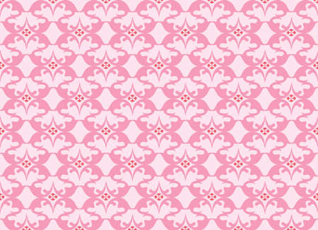 Abstract Floral ornament pattern background. Abstract modern trendy pattern ornament. Pink color