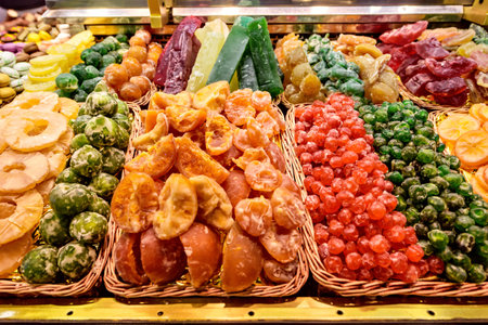 Dried exotic Fruitsの写真素材