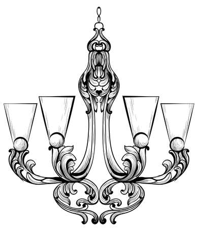 Luxury decors accessory design.のイラスト素材