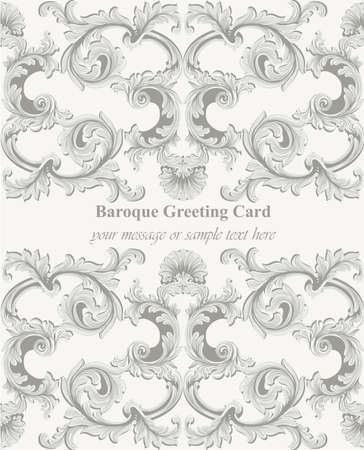 Luxurious baroque pattern.のイラスト素材