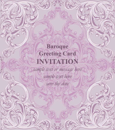 Classic greeting card Vector. Luxury background for invitations, ceremony, events. Royal victorian texture ornament. Rich elegant backgroundsのイラスト素材