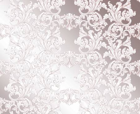 Classic pattern ornament Vector. Luxury background for invitations, ceremony, events. Royal victorian texture. Rich elegant backgroundのイラスト素材