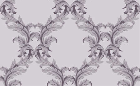 Vintage ornament decor texturesのイラスト素材