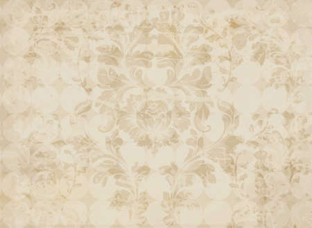Imperial Luxurious Damask pattern Vector ornament decor.のイラスト素材