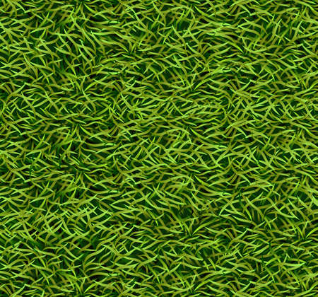 Green grass background Vector. Realistic templatesのイラスト素材