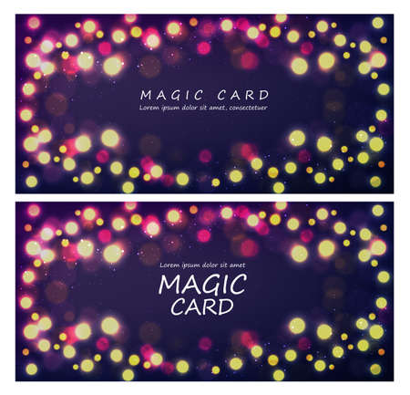 Light glitter and stars in the skyのイラスト素材