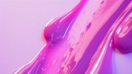 Glycerin gel makeup primer isolated on white, clear drop of liquid foundationの素材