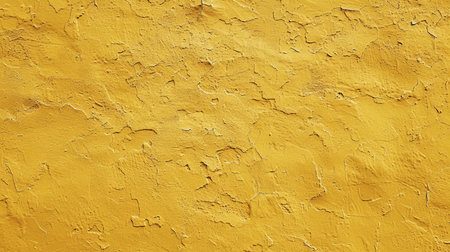 Canary yellow wall texture, abstract pattern, backgroundの素材