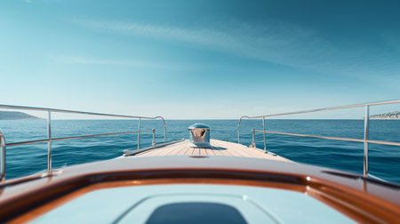 nose of the boat close upsの素材