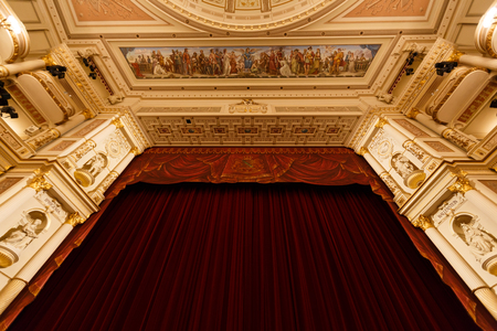 Dresden, Germany, January 04 2015: Scene of Dresden Opera House iのeditorial素材