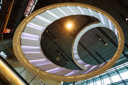 Stavanger, Norway - August 24 2017: interior of the Stavanger Concert Hallのeditorial素材