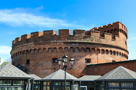 The Dohna tower, nowadays a Museum of Amber in Kaliningrad, Russiaのeditorial素材