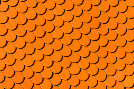 Concrete roof tilesの写真素材