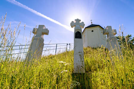 Chapel of St. Anne on Vyskerの写真素材