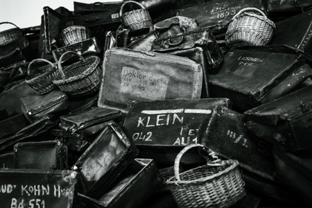 OSWIECZIM, POLAND - MAY 22, 2023: Concentration camp Auschwitz in Polandのeditorial素材