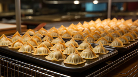 Traditional Dongzhi dumplings being made, Winter Solstice Festival, traditional Chinese festival.の素材