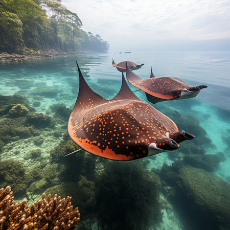Underwater Fantasy world Beauty of creatures, Underwater Beauty, Fantasy Worldの素材