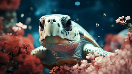 Underwater Fantasy world Beauty of creatures, Underwater Beauty, Fantasy Worldの素材