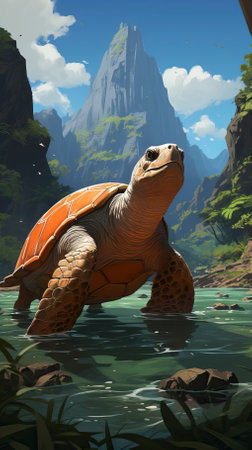 Underwater Fantasy world Beauty of creatures, Underwater Beauty, Fantasy Worldの素材