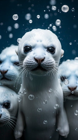 Underwater Fantasy world Beauty of creatures, Underwater Beauty, Fantasy Worldの素材