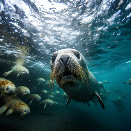 Underwater Fantasy world Beauty of creatures, Underwater Beauty, Fantasy Worldの素材