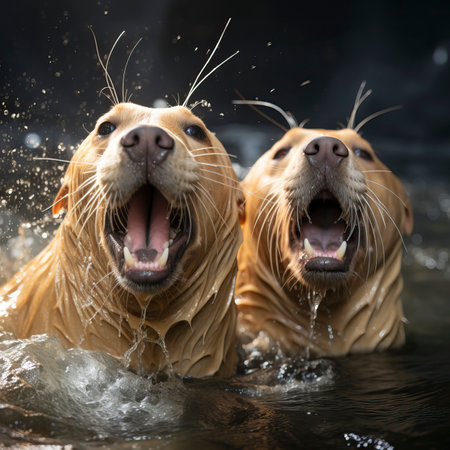 Underwater Fantasy world Beauty of creatures, Underwater Beauty, Fantasy Worldの素材