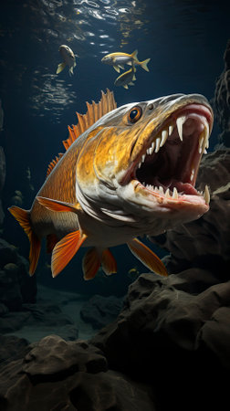 Underwater Fantasy world Beauty of creatures, Underwater Beauty, Fantasy Worldの素材