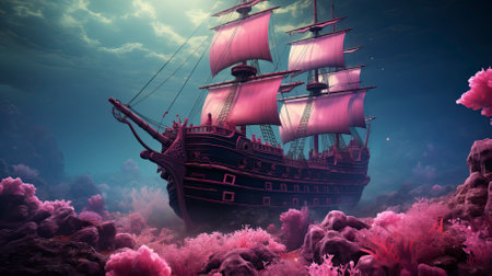Underwater Fantasy world Beauty of creatures, Underwater Beauty, Fantasy Worldの素材