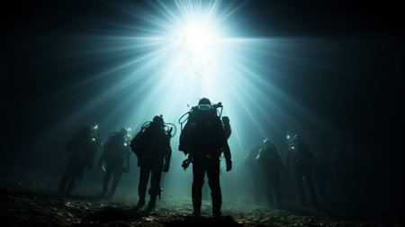 Underwater Fantasy world Beauty of creatures, Underwater Beauty, Fantasy Worldの素材