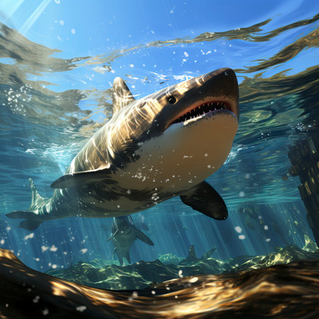 Underwater Fantasy world Beauty of creatures, Underwater Beauty, Fantasy Worldの素材