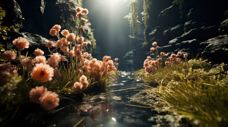 Underwater Fantasy world Beauty of creatures, Underwater Beauty, Fantasy Worldの素材