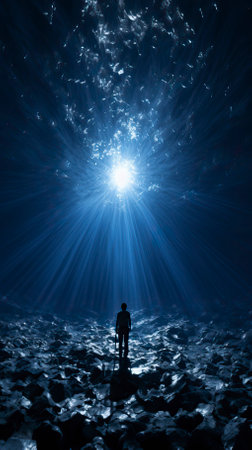 Underwater Fantasy world Beauty of creatures, Underwater Beauty, Fantasy Worldの素材