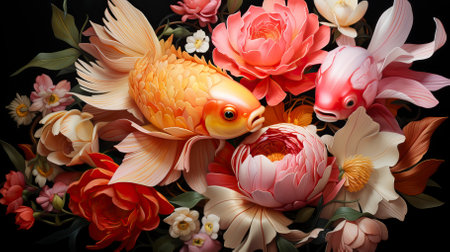Underwater Fantasy world Beauty of creatures, Underwater Beauty, Fantasy Worldの素材