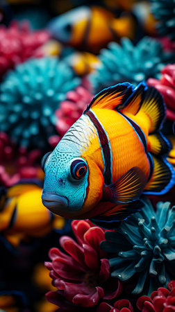 Underwater Fantasy world Beauty of creatures, Underwater Beauty, Fantasy Worldの素材