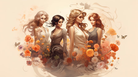 Happy Womens day wallpaperの素材