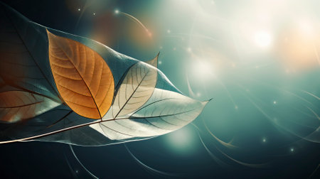 Microstructure of a Leaf, World Environment Dayの素材