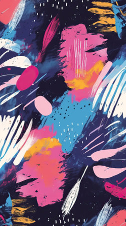 Abstract background with hand drawn texturesの素材