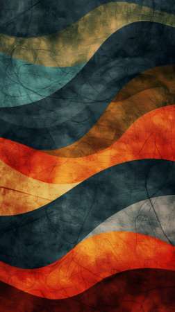 Abstract background with hand drawn texturesの素材