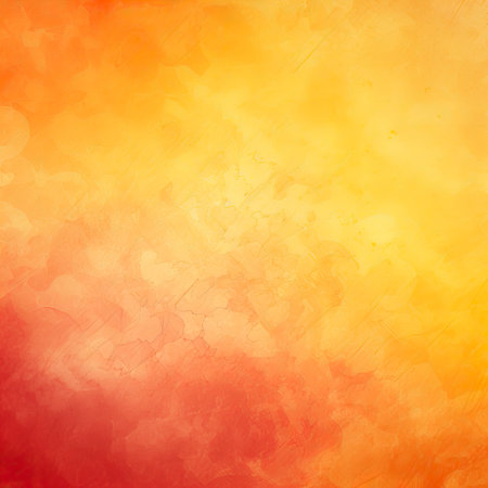 Red_orange_and_yelllow_background_with_watercolorの素材