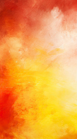 Red_orange_and_yelllow_background_with_watercolorの素材