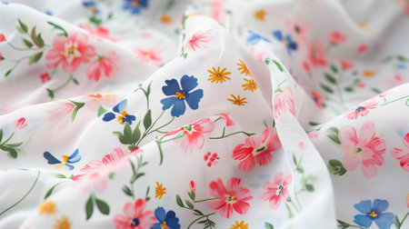 Gentle_bright_tiny_flowers_pattern_For_summer_printの素材