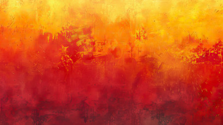 Red_orange_and_yelllow_background_with_watercolorの素材