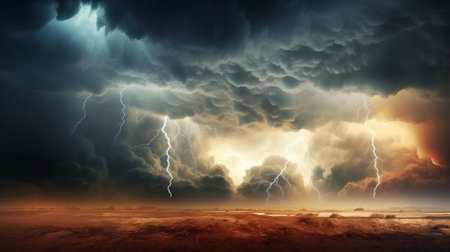 Storm_clouds_with_lightnings_isolated_on_White_Backgroundの素材