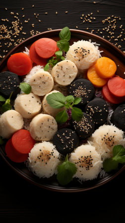 Palavathu rajasthan idli koripottu for kids meal ideas. Food Illustrationの素材