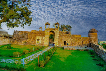 The Great Chittorgarh Fort located in the city of Chittorgarh, Rajasthan.のeditorial素材