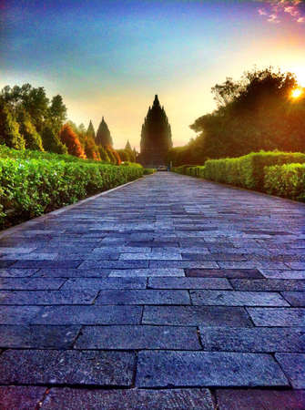 Prambanan temple Jogjakarta Indonesiaの素材