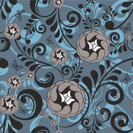 Flower patternのイラスト素材