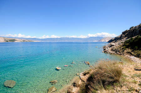 Beautiful transparent seaの写真素材