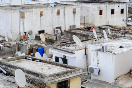 Roofs of Tunisの写真素材
