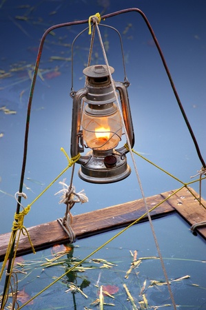Lanterna sull'acquaの写真素材